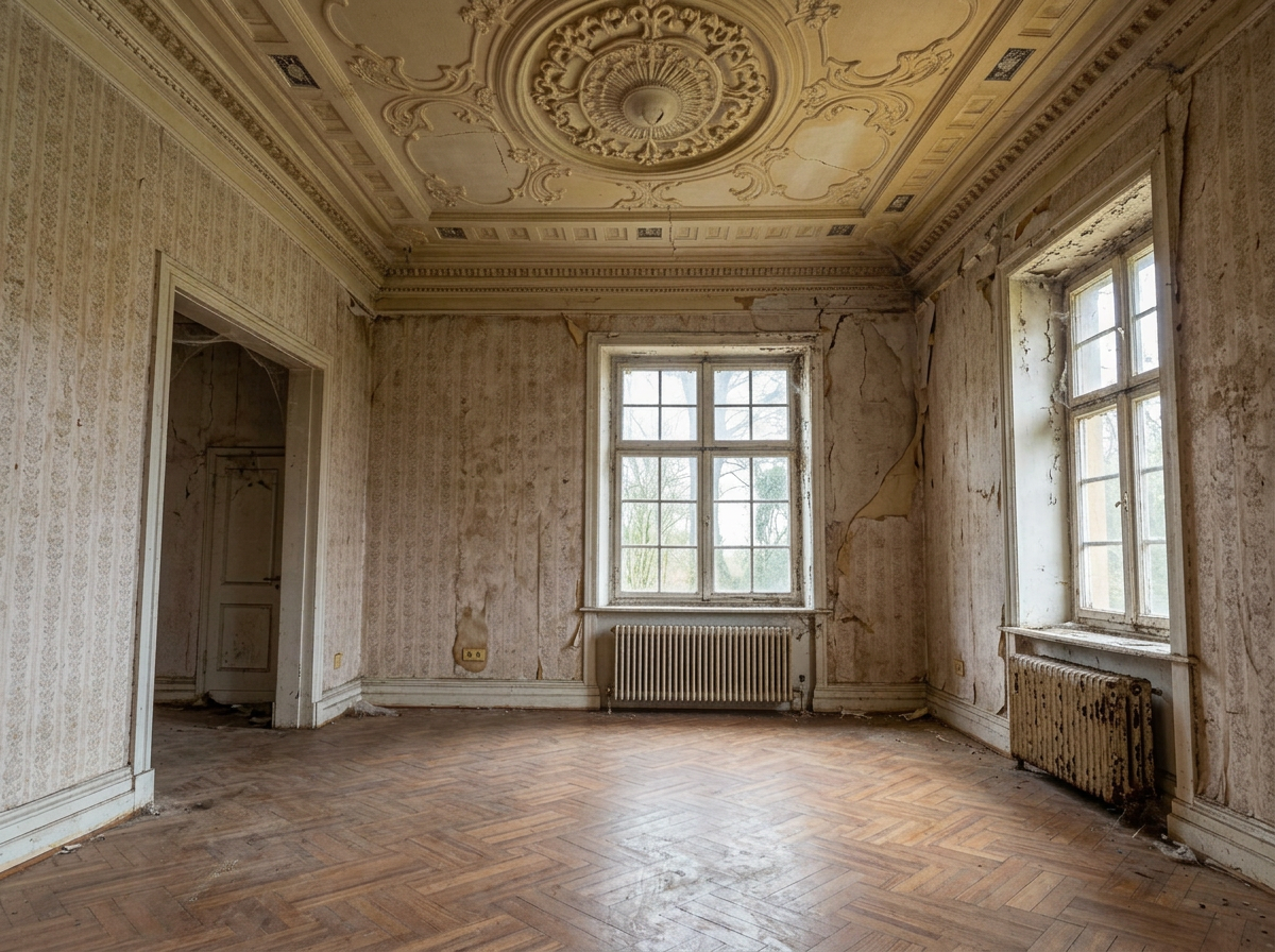 Altbau Wohnungssanierung vorher