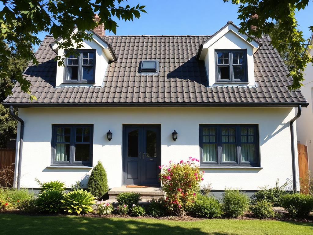 Einfamilienhaus Fassadenanstrich nachher