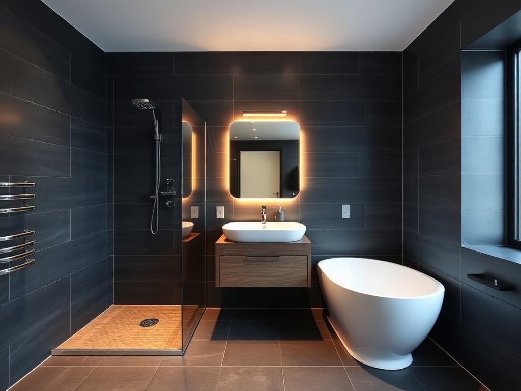 Badezimmer Komplettumbau nachher